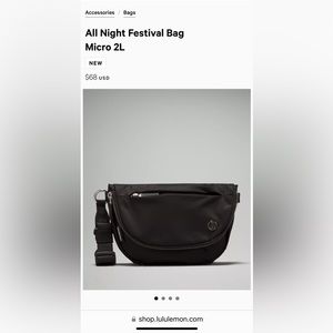 Lululemon crossbody bag NEW